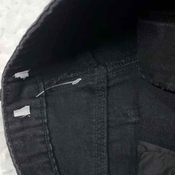 Forever 21 Distressed Pearl Detail Black Jeans - Picture 11 of 16